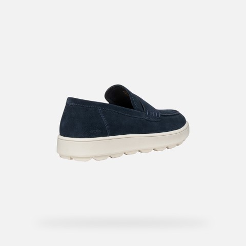 Suede loafers SPHERICA ECUB-1 B MAN Navy - image number 4 | GEOX