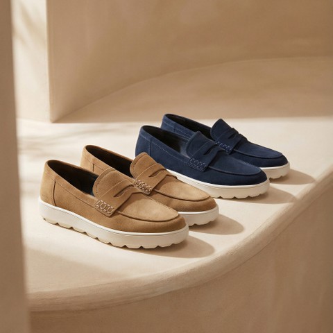 Suede loafers SPHERICA ECUB-1 B MAN Navy - image number 7 | GEOX
