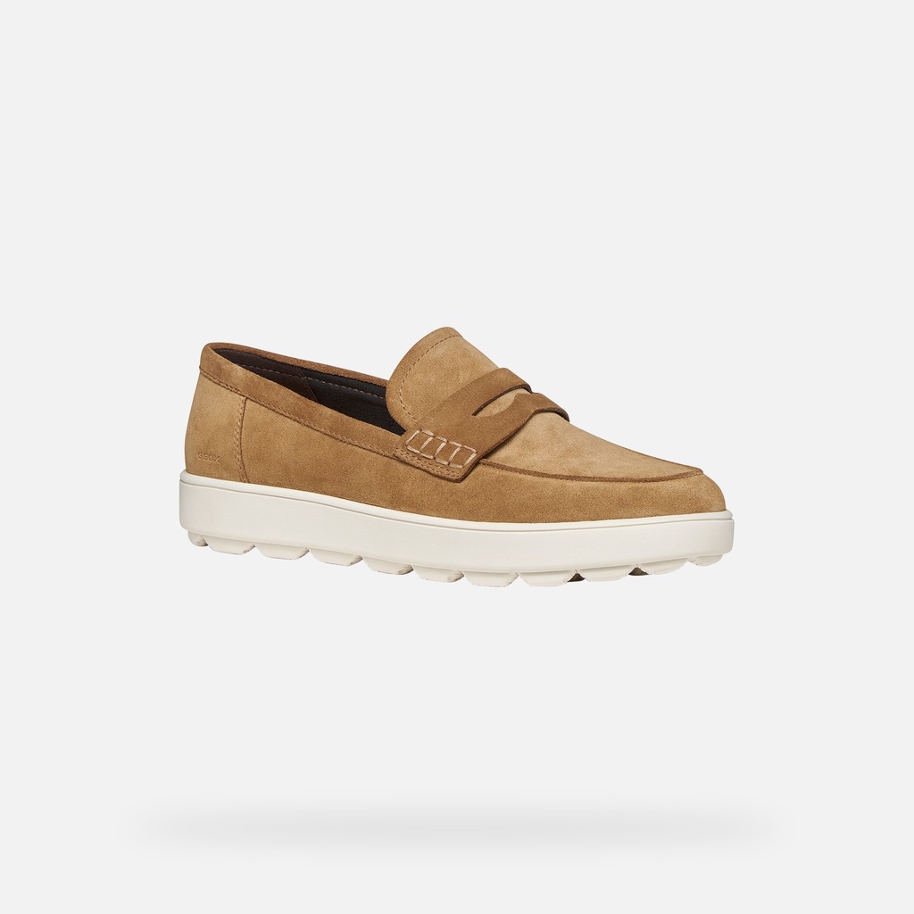 Suede loafers SPHERICA ECUB-1 B MAN Toffee - image number 2 | GEOX