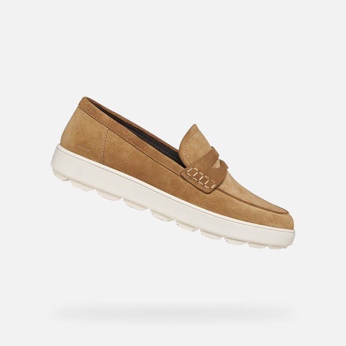 Suede loafers SPHERICA ECUB-1 B MAN Toffee | GEOX
