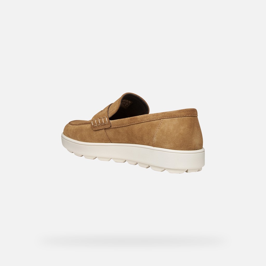 Suede loafers SPHERICA ECUB-1 B MAN Toffee - image number 3 | GEOX