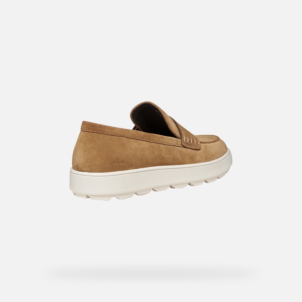 Suede loafers SPHERICA ECUB-1 B MAN Toffee - image number 4 | GEOX
