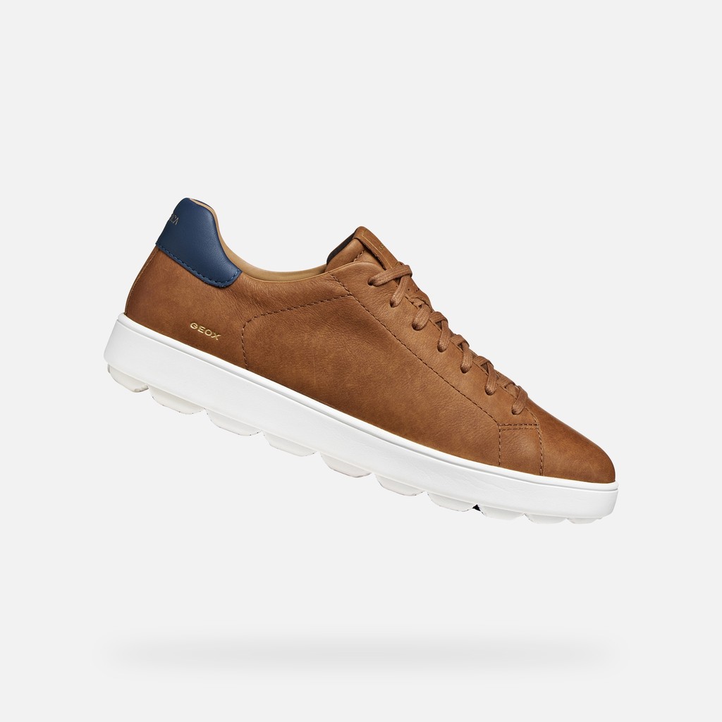 Low top sneakers SPHERICA ECUB-1 B MAN Light Brown - image number 0 | GEOX