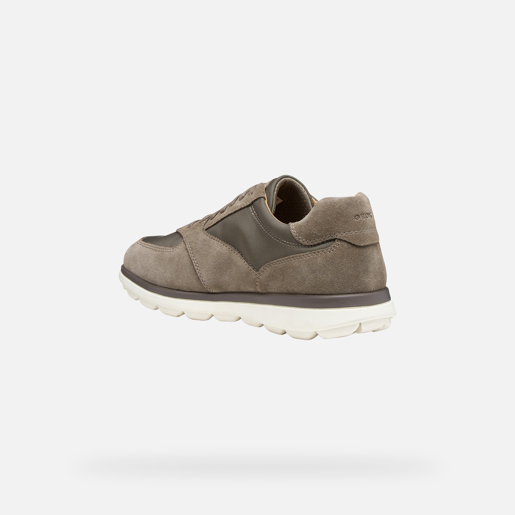 Suede shoes SPHERICA EC12 MAN Dove grey - image number 3 | GEOX