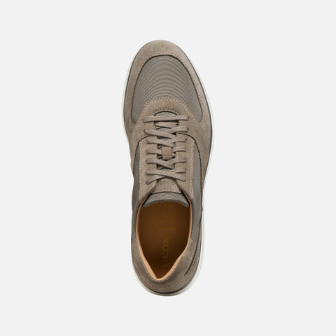 Suede shoes SPHERICA EC12 MAN Dove grey - image number 5 | GEOX