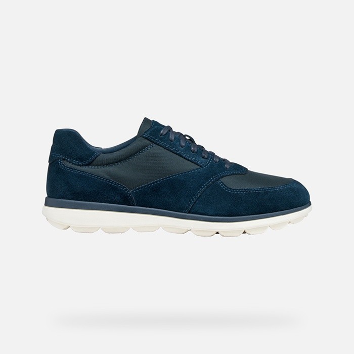 Scarpe camoscio SPHERICA EC12 UOMO Blu navy | GEOX