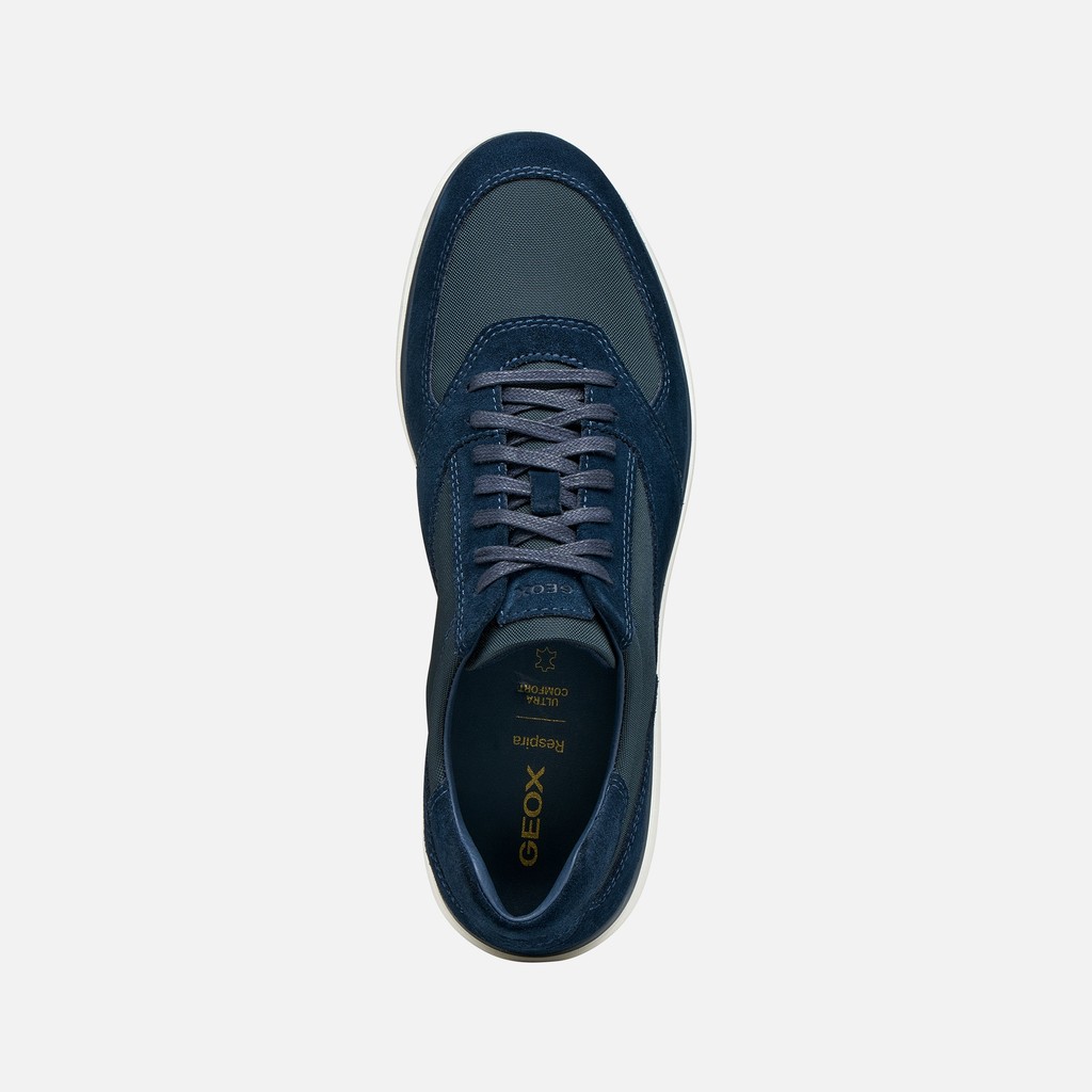 Suede shoes SPHERICA EC12 MAN Navy - image number 5 | GEOX