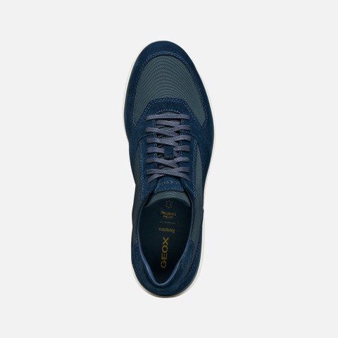 Suede shoes SPHERICA EC12 MAN Navy - image number 5 | GEOX