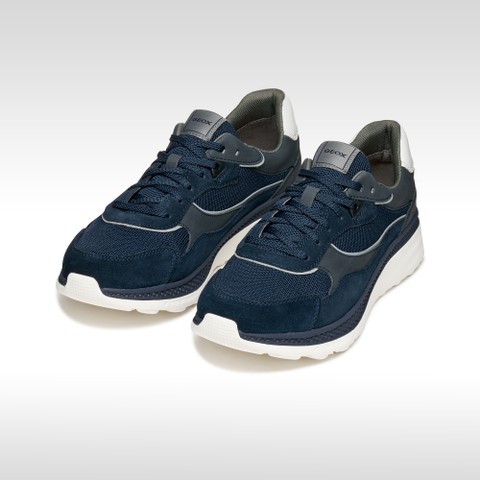Sneakers basse SPHERICA ACTIF X1 UOMO Blu navy - image number 2 | GEOX