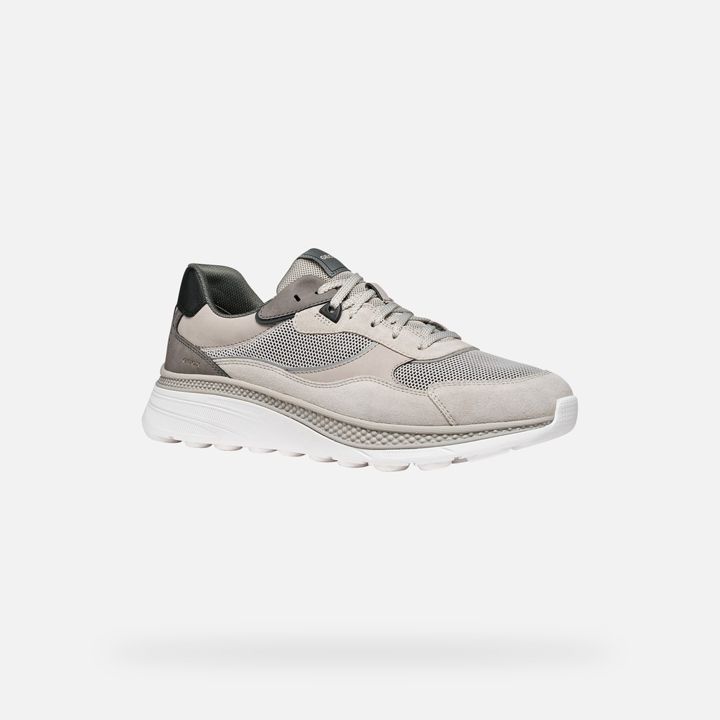 Low top sneakers SPHERICA ACTIF X1 MAN Light Gray - image number 2 | GEOX