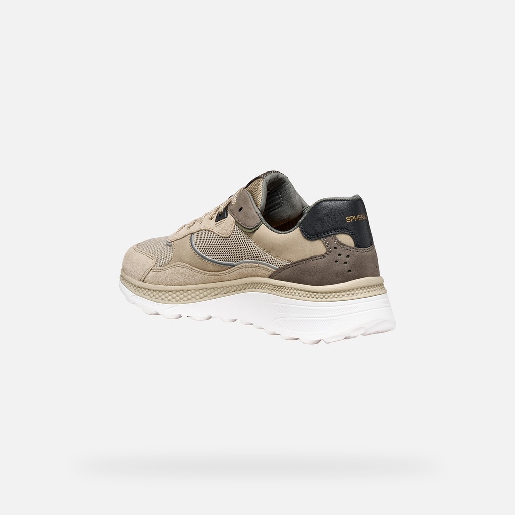 Low top sneakers SPHERICA ACTIF X1 MAN Sand - image number 3 | GEOX