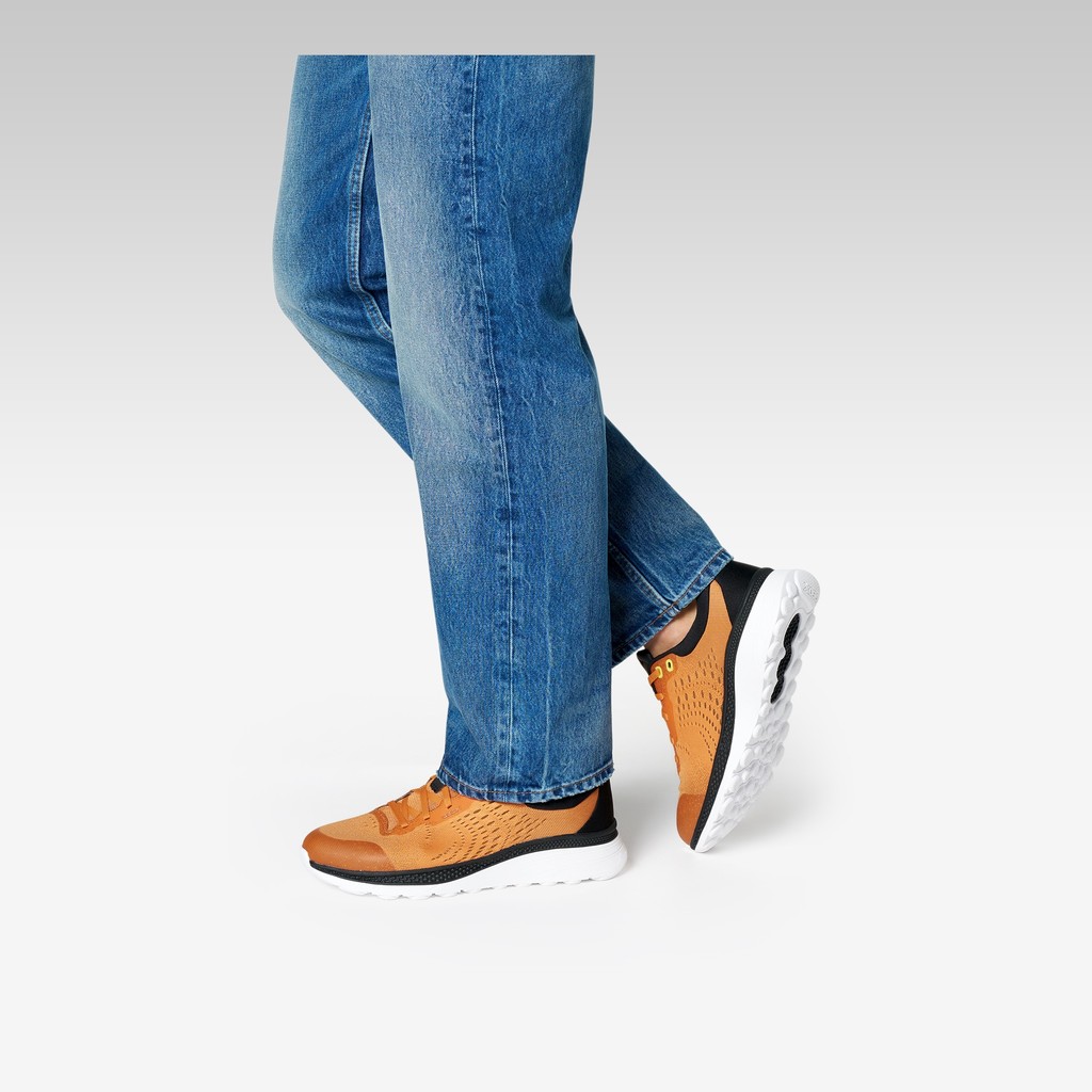 Low top sneakers SPHERICA ACTIF X1 MAN Orange/Black - image number 1 | GEOX