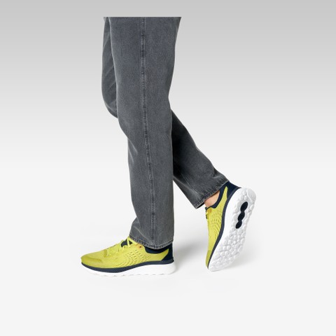 Low top sneakers SPHERICA ACTIF X1 MAN Lime Green/Navy - image number 1 | GEOX