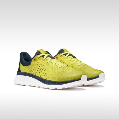 Low top sneakers SPHERICA ACTIF X1 MAN Lime Green/Navy - image number 2 | GEOX