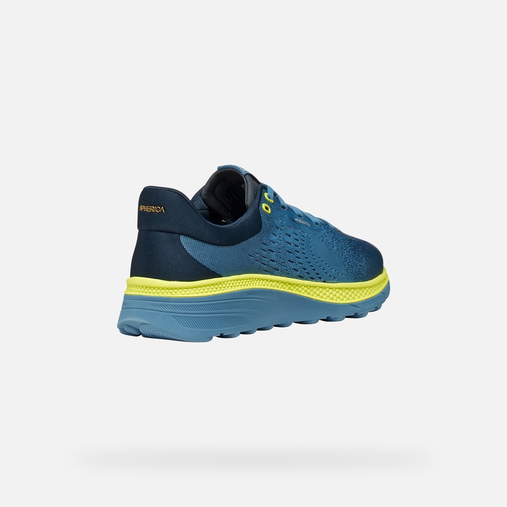 Low top sneakers SPHERICA ACTIF X1 MAN Avio/Navy - image number 4 | GEOX