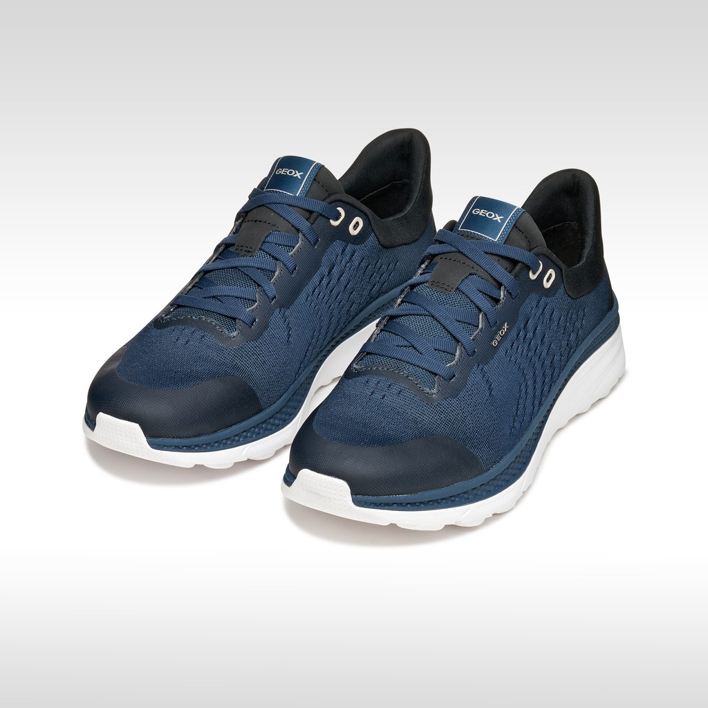 Low top sneakers SPHERICA ACTIF X1 MAN Dark Avio/Black - image number 2 | GEOX