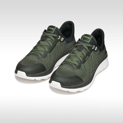 Low top sneakers SPHERICA ACTIF X1 MAN Musk/Graphite - image number 2 | GEOX