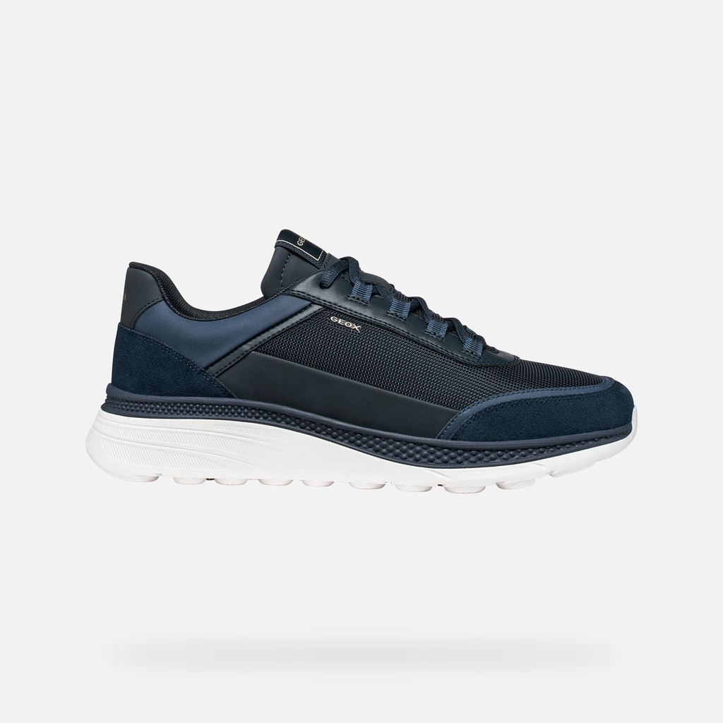 Low top sneakers SPHERICA ACTIF X1 MAN Navy/Dark Avio - image number 1 | GEOX