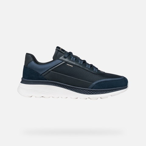 Low top sneakers SPHERICA ACTIF X1 MAN Navy/Dark Avio - image number 1 | GEOX