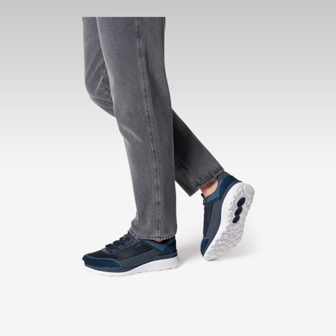 Low top sneakers SPHERICA ACTIF X1 MAN Navy/Dark Avio - image number 1 | GEOX