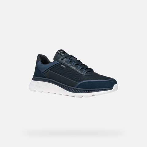 Low top sneakers SPHERICA ACTIF X1 MAN Navy/Dark Avio - image number 2 | GEOX