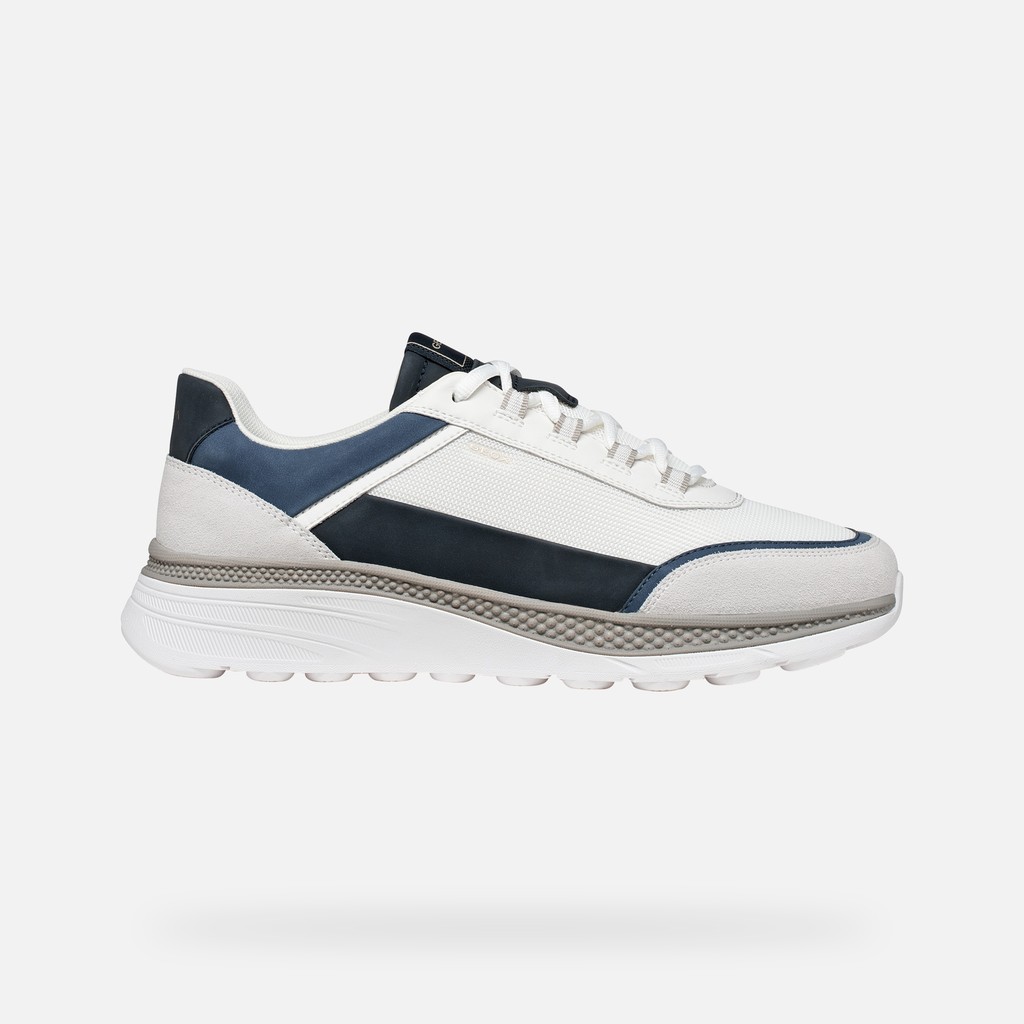 Low top sneakers SPHERICA ACTIF X1 MAN White/Navy - image number 1 | GEOX