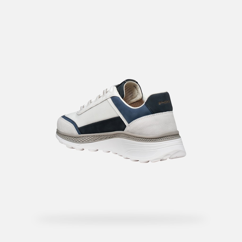 Low top sneakers SPHERICA ACTIF X1 MAN White/Navy - image number 3 | GEOX