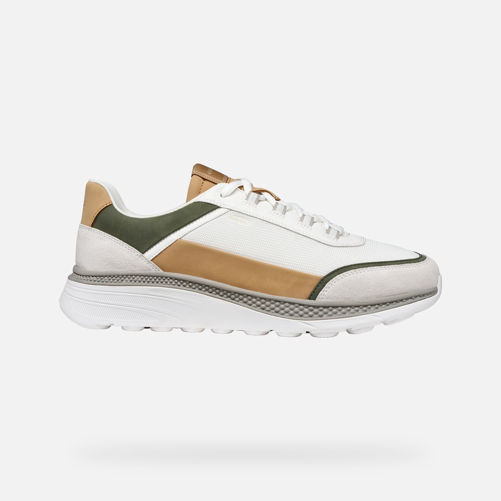 Low top sneakers SPHERICA ACTIF X1 MAN White/Musk - image number 1 | GEOX