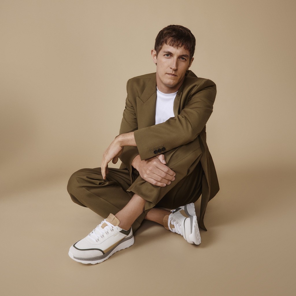 Baskets basse SPHERICA ACTIF X1 HOMME Blanc/Vert mousse - image number 10 | GEOX