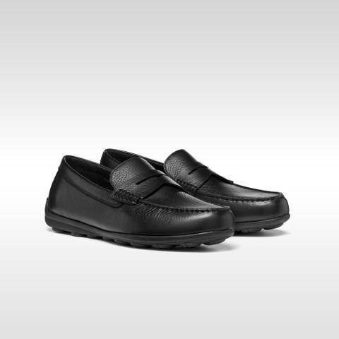 Mocassini in pelle eleganti SPHERICA EC16 UOMO Nero - image number 7 | GEOX