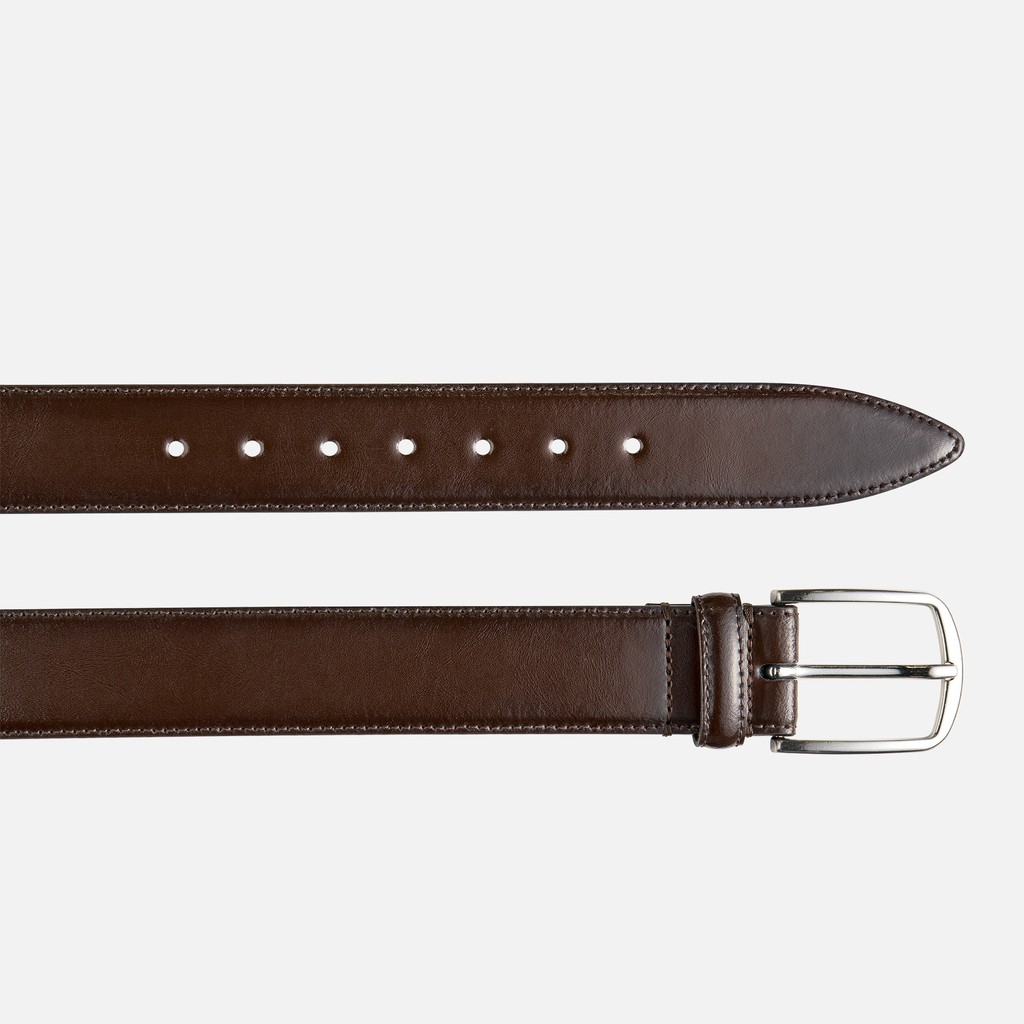 Cintura in pelle BELT UOMO Testa di moro - image number 1 | GEOX
