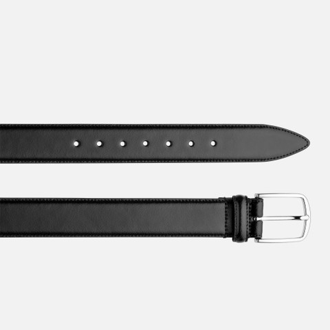 Cintura in pelle BELT UOMO Nero - image number 1 | GEOX