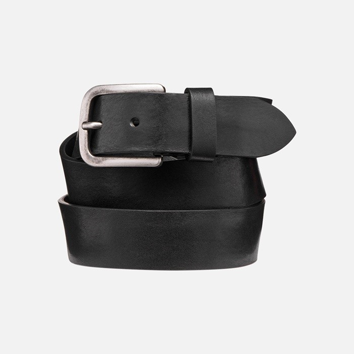 Ceinture en cuir BELT HOMME Noir | GEOX