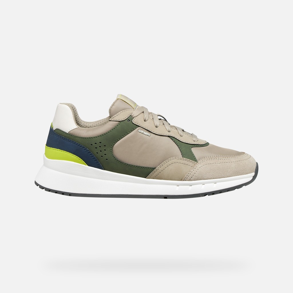 Low top sneakers BRANTHON MAN Musk/Sand - image number 1 | GEOX