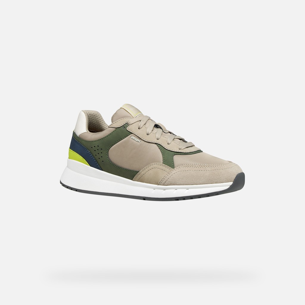 Low top sneakers BRANTHON MAN Musk/Sand - image number 2 | GEOX