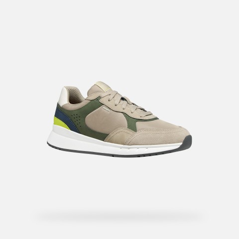 Low top sneakers BRANTHON MAN Musk/Sand - image number 2 | GEOX