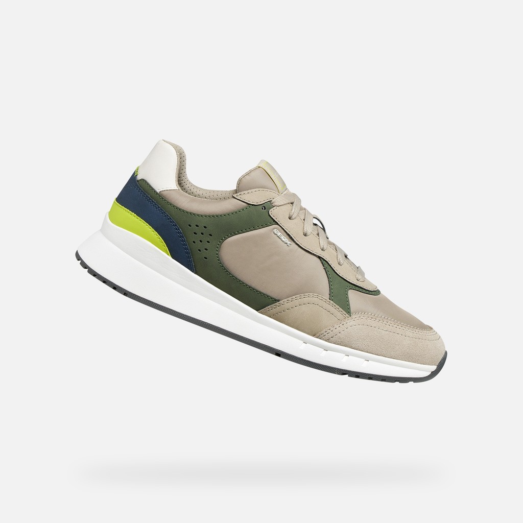 Low top sneakers BRANTHON MAN Musk/Sand - image number 0 | GEOX