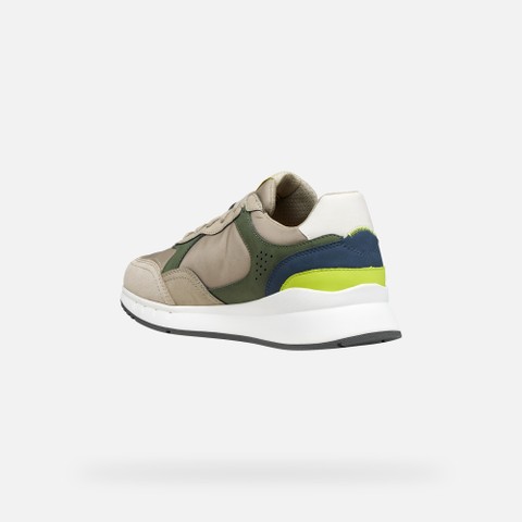 Low top sneakers BRANTHON MAN Musk/Sand - image number 3 | GEOX