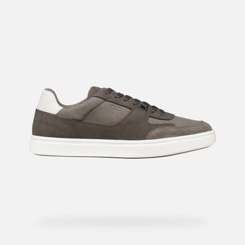 Low top sneakers BALTMOORE MAN Dove grey - image number 3 | GEOX