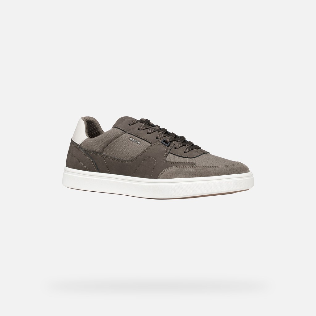 Low top sneakers BALTMOORE MAN Dove grey - image number 4 | GEOX
