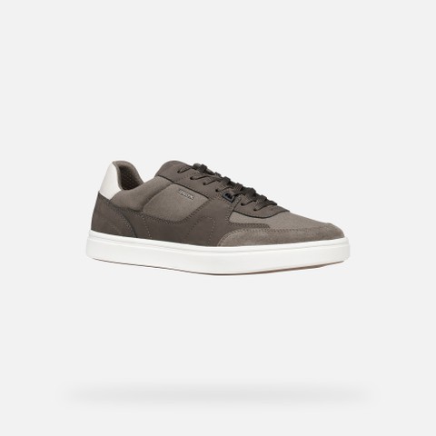 Low top sneakers BALTMOORE MAN Dove grey - image number 4 | GEOX