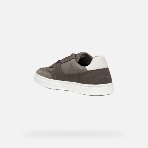 Low top sneakers BALTMOORE MAN Dove grey - image number 5 | GEOX