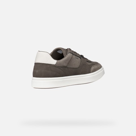Low top sneakers BALTMOORE MAN Dove grey - image number 6 | GEOX