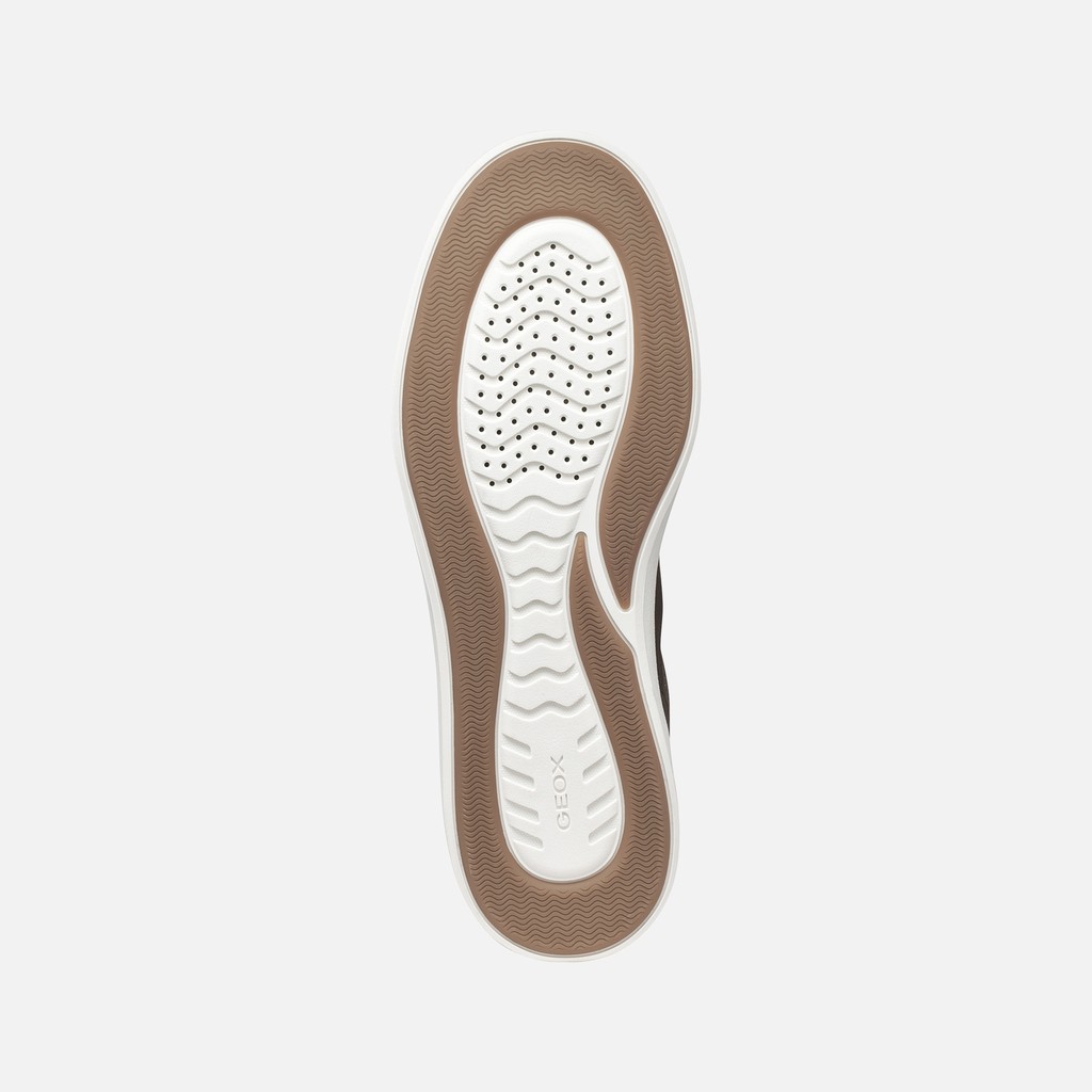 Low top sneakers BALTMOORE MAN Dove grey - image number 8 | GEOX