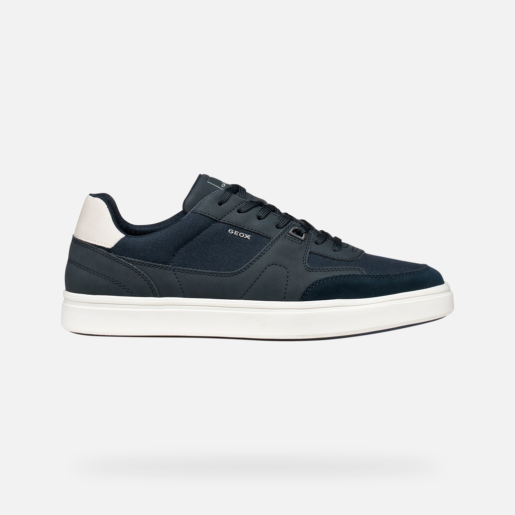 Low top sneakers BALTMOORE MAN Navy - image number 1 | GEOX