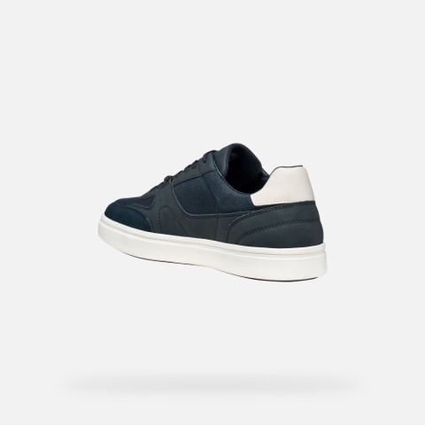 Low top sneakers BALTMOORE MAN Navy - image number 3 | GEOX