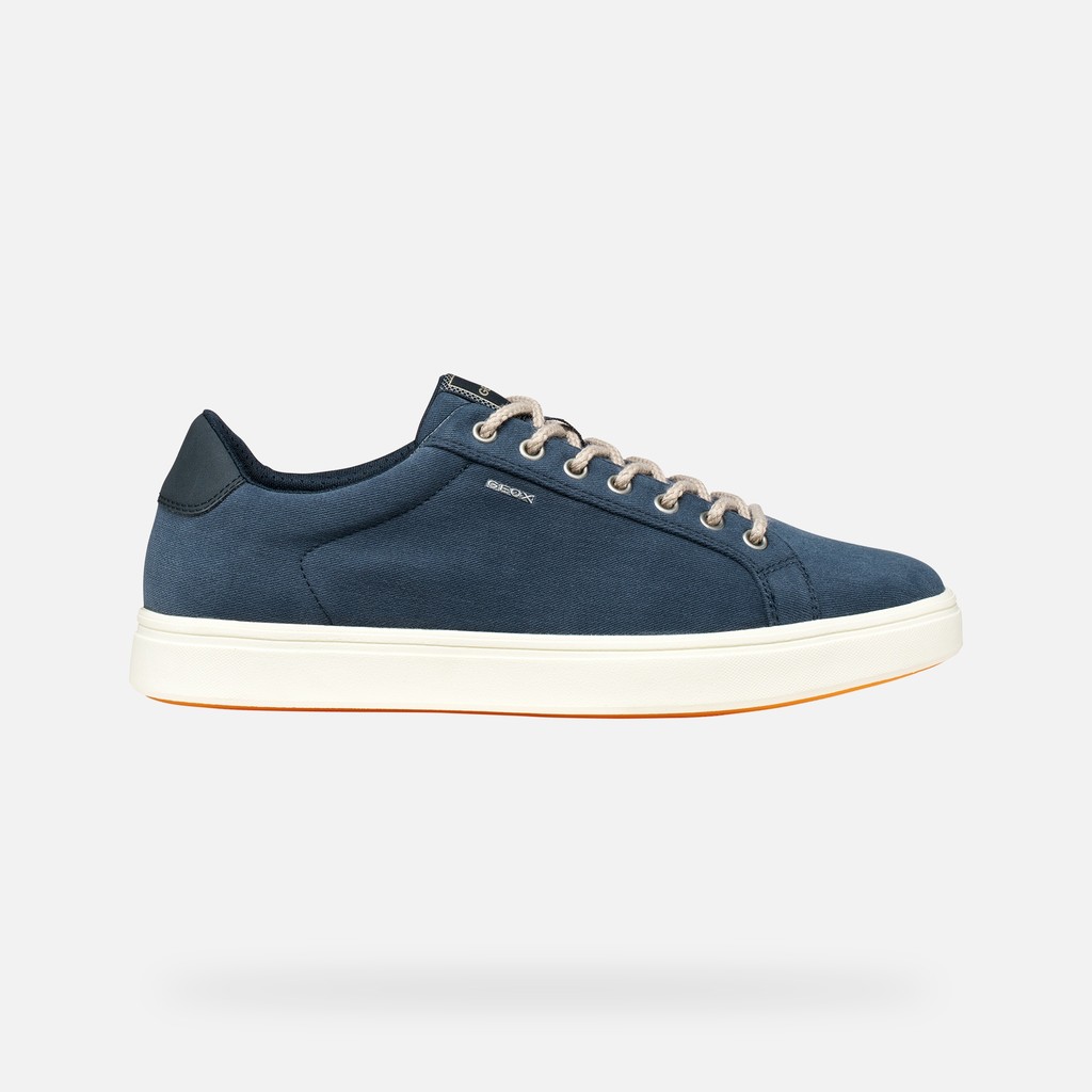 Low top sneakers BALTMOORE MAN Navy - image number 1 | GEOX