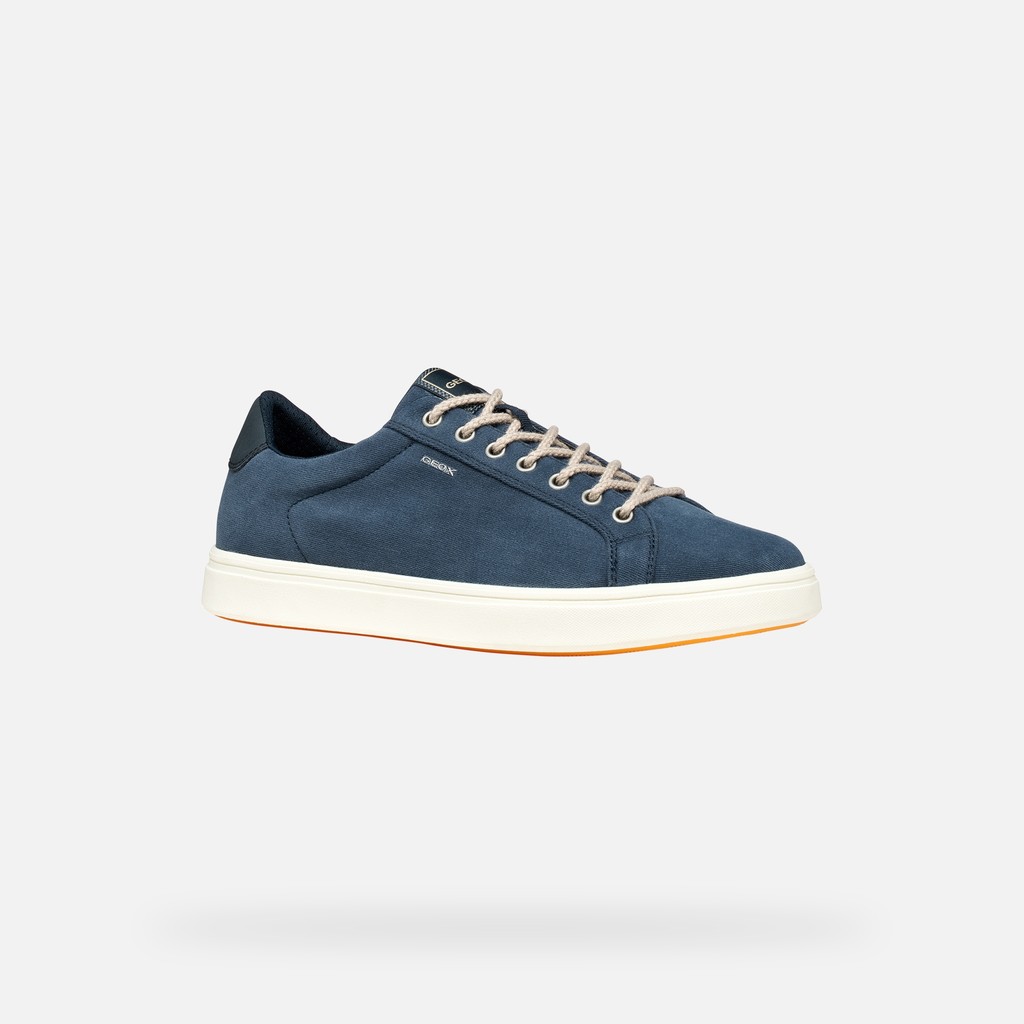 Low top sneakers BALTMOORE MAN Navy - image number 2 | GEOX