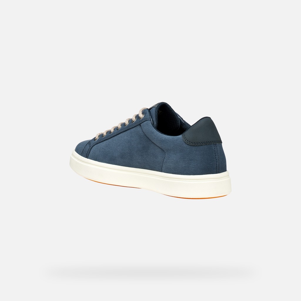 Low top sneakers BALTMOORE MAN Navy - image number 3 | GEOX