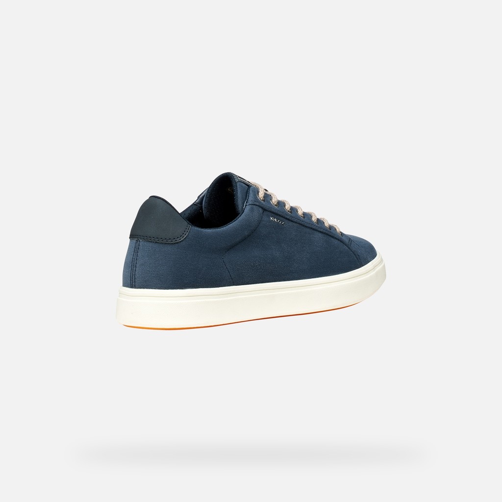 Low top sneakers BALTMOORE MAN Navy - image number 4 | GEOX
